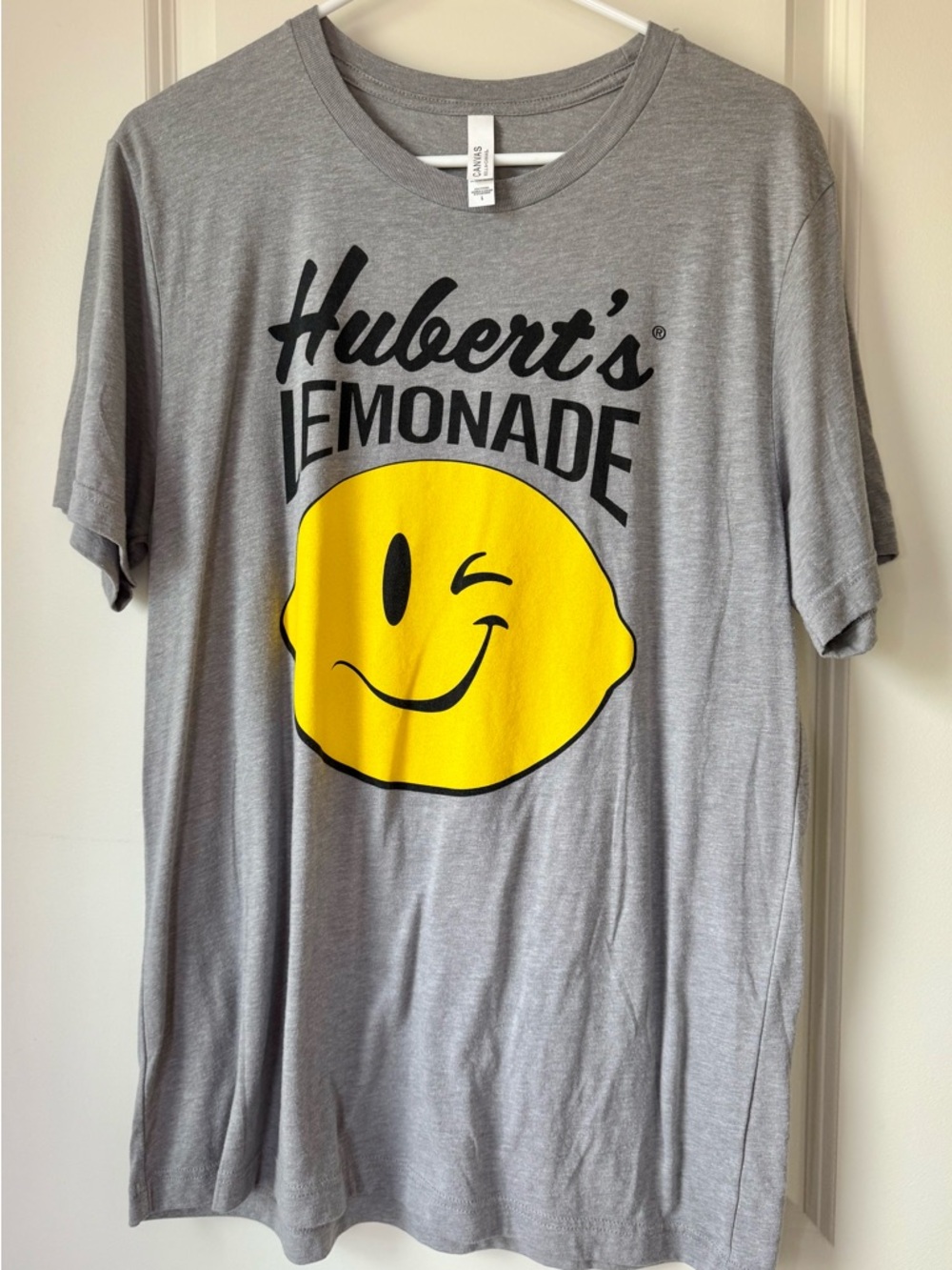 Bella Canvas Hubert’s Lemonade Gray Tee